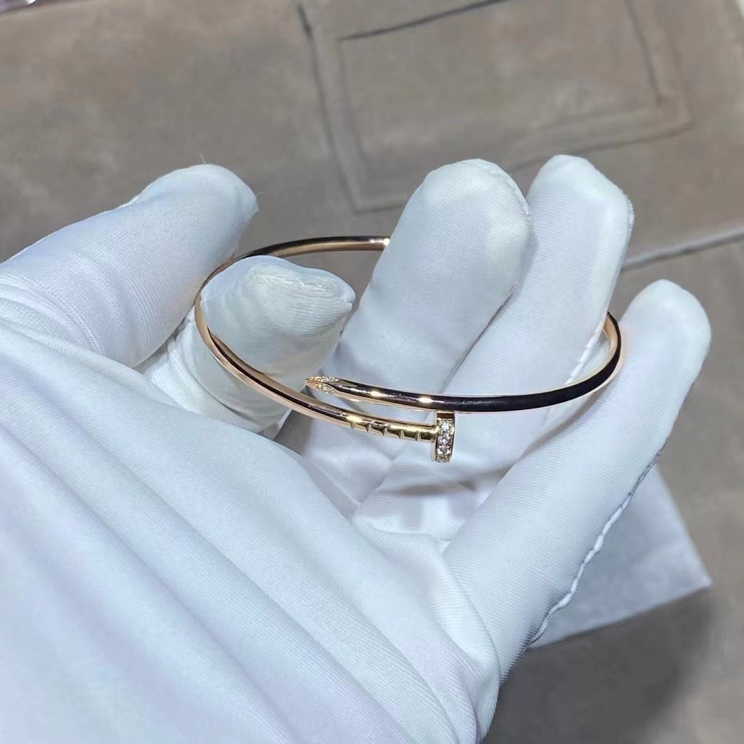 [Avelora Jewelry ]JUSTE BRACELET 2.5MM DIAMONDS