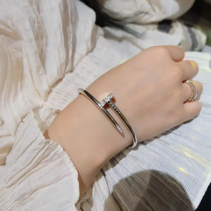 [Avelora]JUSTE UN CLOU 3.5MM CLASSIC DIAMOND BANGLE