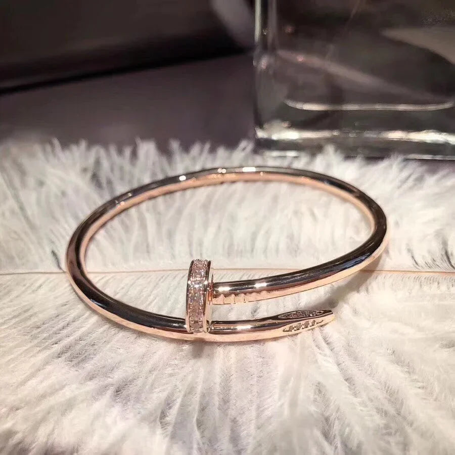 [Avelora]JUSTE UN CLOU 3.5MM CLASSIC DIAMOND BANGLE