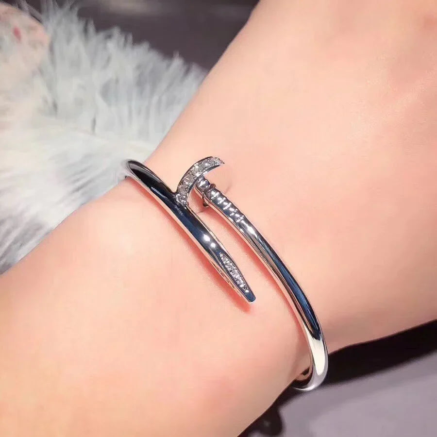 [Avelora]JUSTE UN CLOU 3.5MM CLASSIC DIAMOND BANGLE
