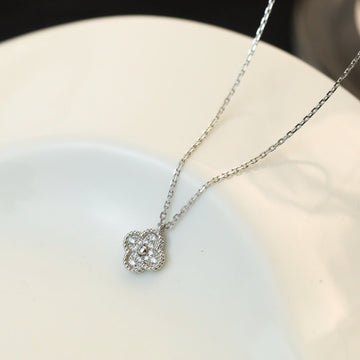 [Avelora Jewelry ]CLOVER MINI 9.5MM PENDANT DIAMOND NECKLACE