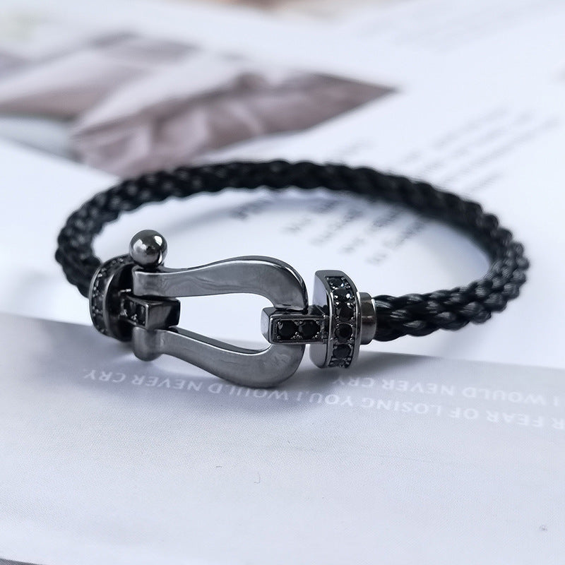 [Avelora]FORCE LARGE SERIES BLACK SAMURAI BRACELET