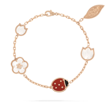 [Avelora Jewelry ]LUCKY SPRING 5 MOTIF BRACELET