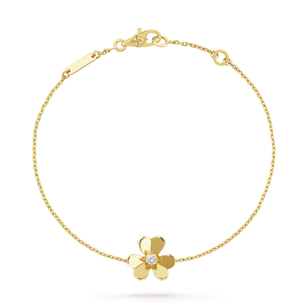 [Avelora Jewelry ]FRIVOLE GOLD FLOWER PINK MALACHITE BRACELET