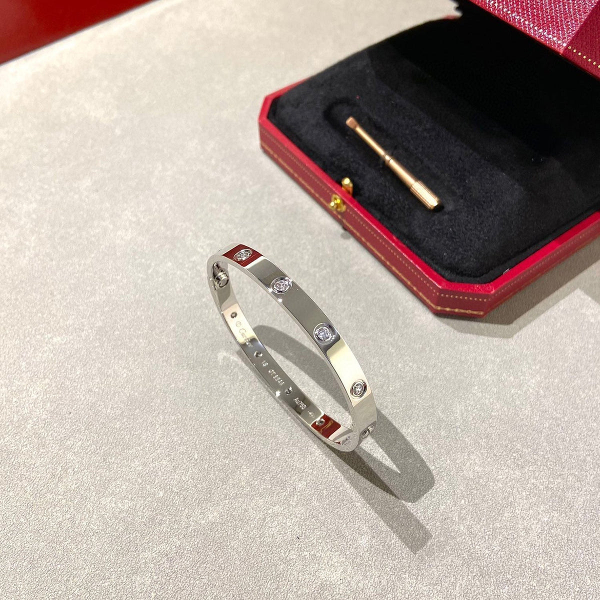 [Avelora Jewelry ]LOVE BRACELET 6.1MM 10 DIAMONDS