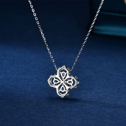 [Avelora]LOOP NECKLACE FULL MOTIF DIAMOND 16MM MULTIPLE COLORS