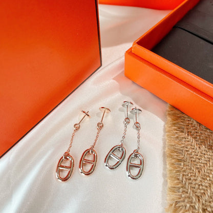 [Avelora]CHAINE TASSEL EARRINGS