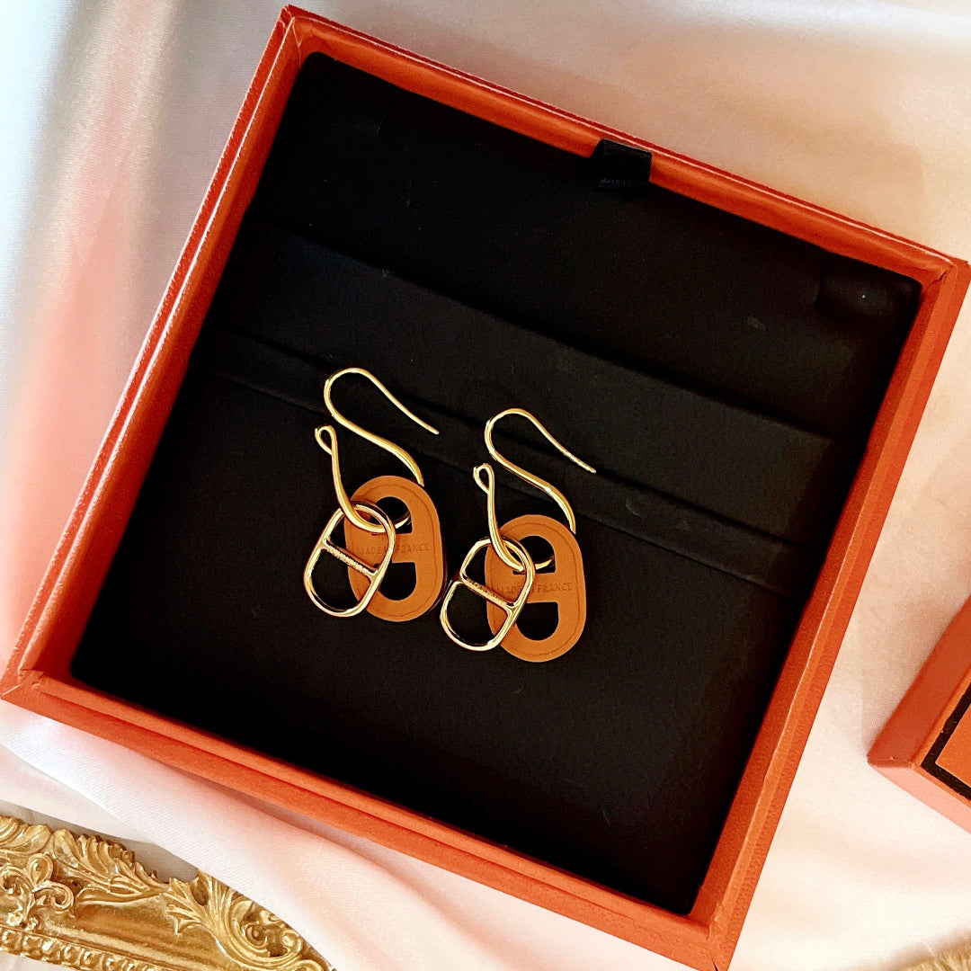[Avelora]HM O'MAILLON GOLD EARRINGS