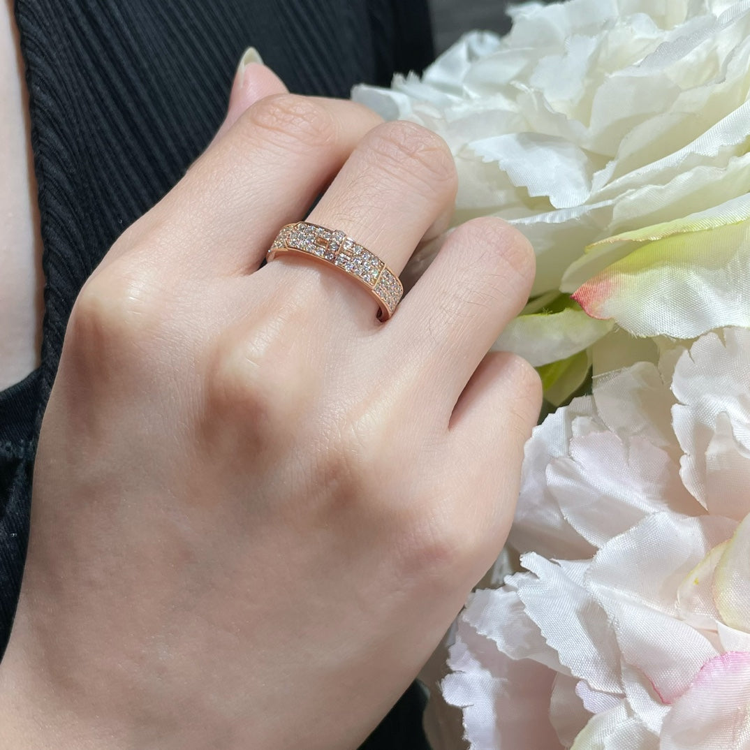 [Avelora Jewelry ]KELLY PINK GOLD DIAMOND RING