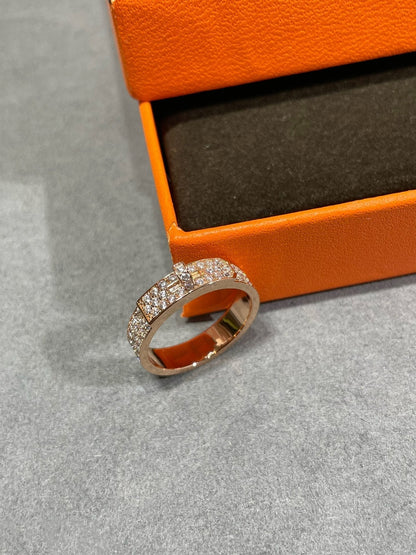 [Avelora]KELLY ROSE GOLD DIAMOND RING