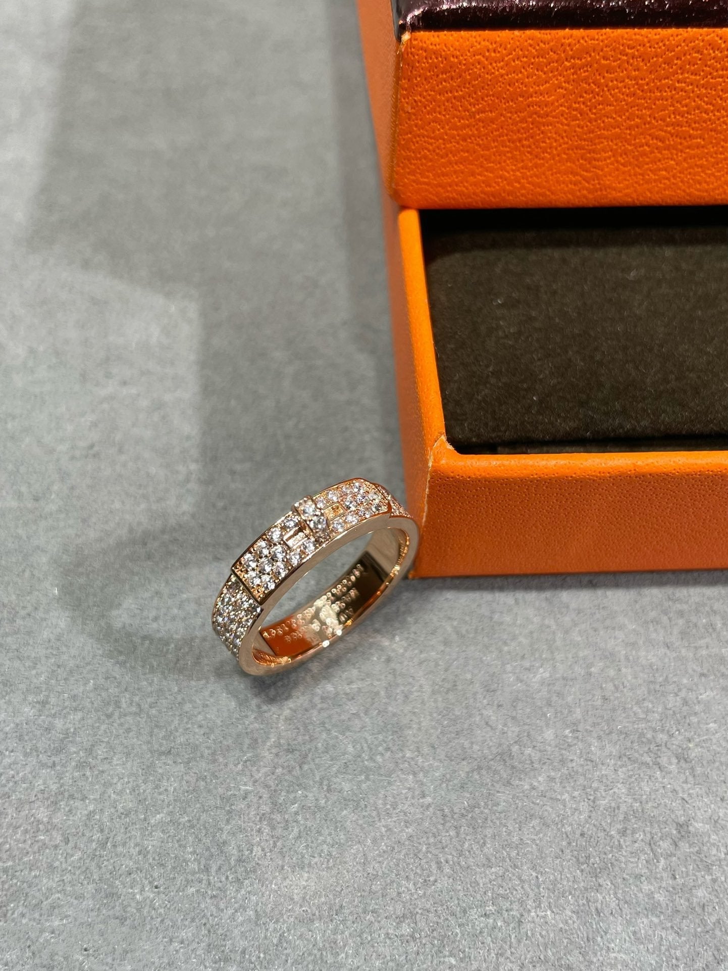 [Avelora]KELLY ROSE GOLD DIAMOND RING