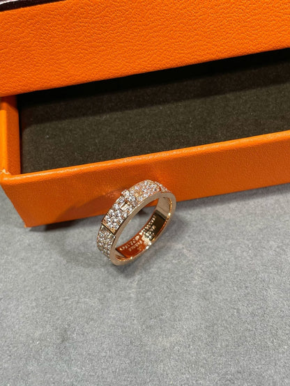 [Avelora]KELLY ROSE GOLD DIAMOND RING