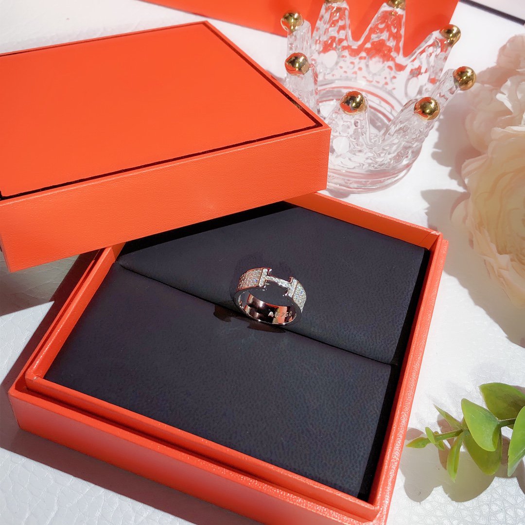[Avelora Jewelry ]H RING FULL DIAMOND