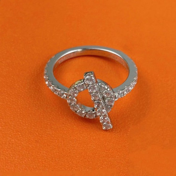 [Avelora]ECHAPPEE RING SILVER DIAMOND