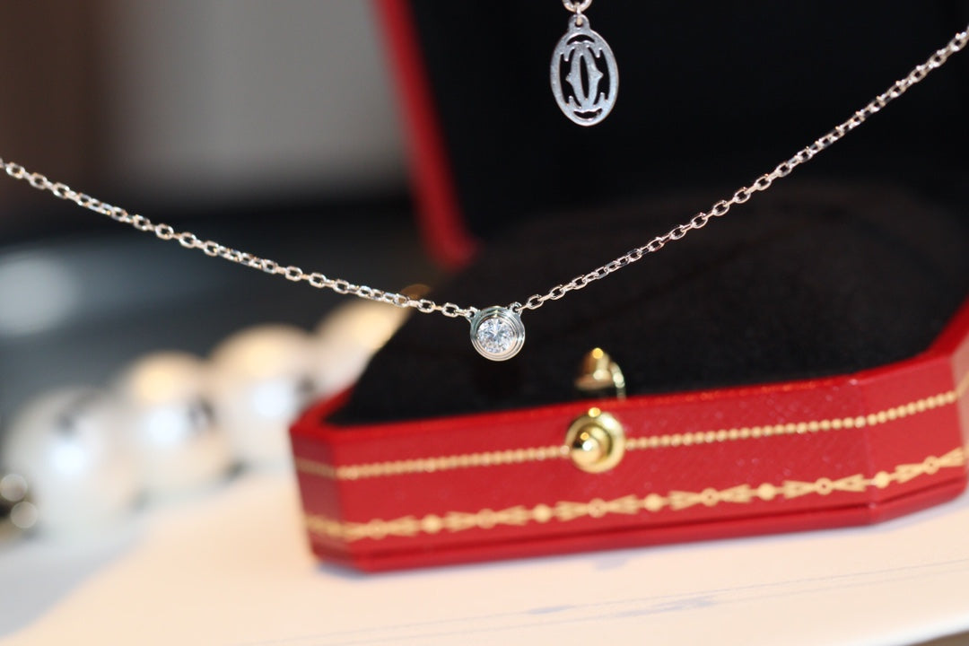 [Avelora Jewelry ]DAMOUR DIAMOND NECKLACE