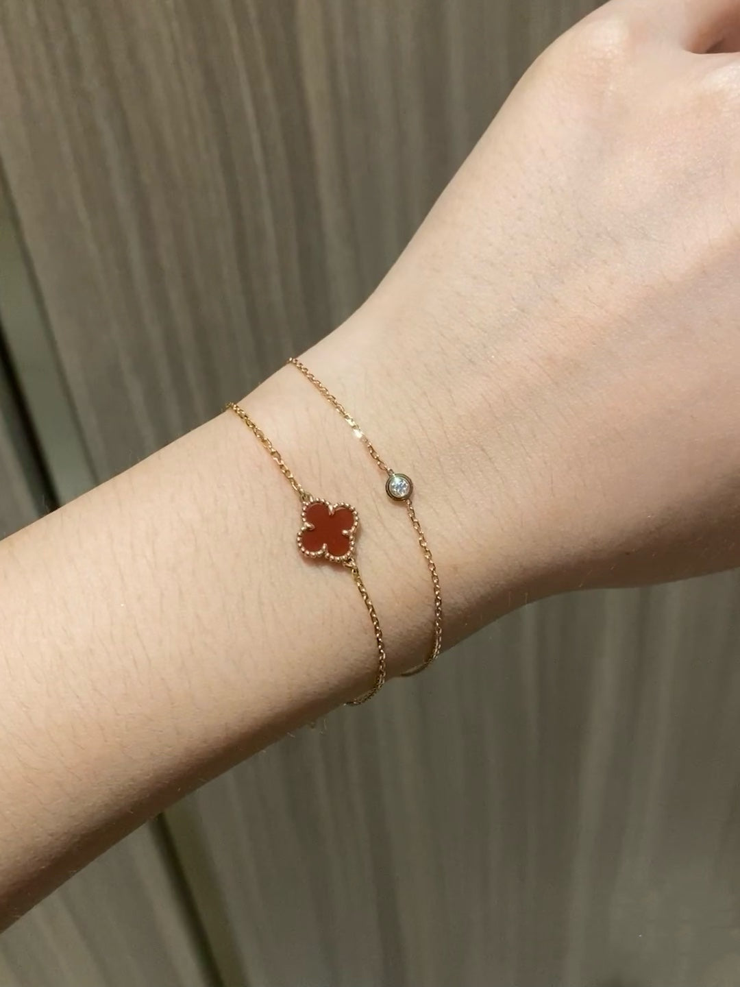 [Avelora Jewelry ]DAMOUR DIAMOND LINK BRACELET