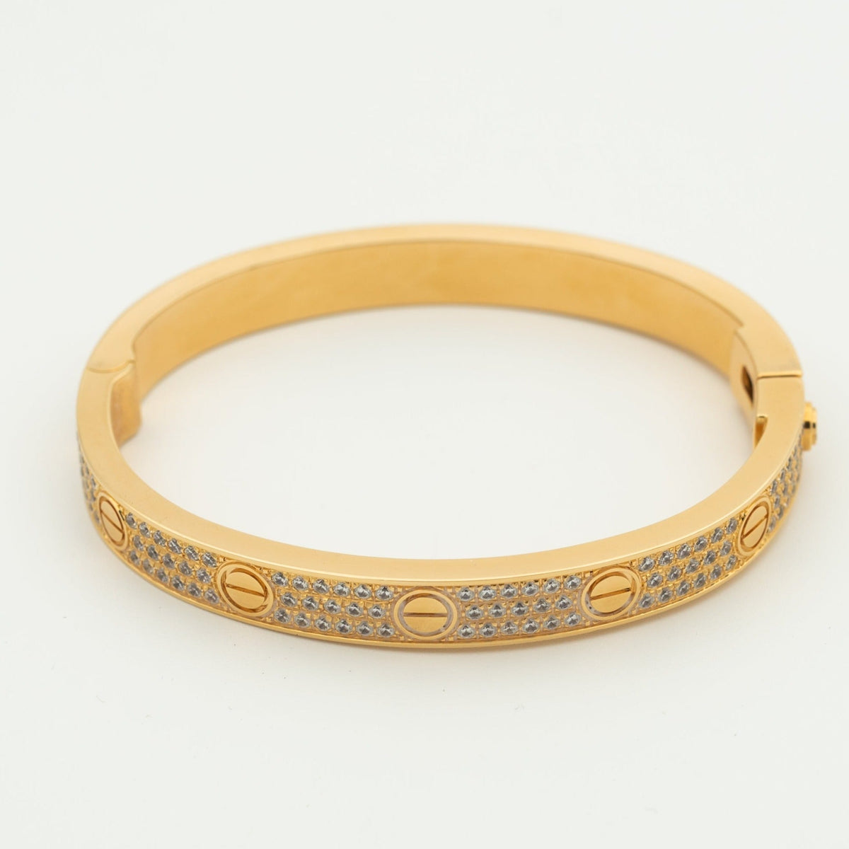 [Avelora Jewelry ]LOVE BRACELET 6.1MM DIAMOND-PAVED