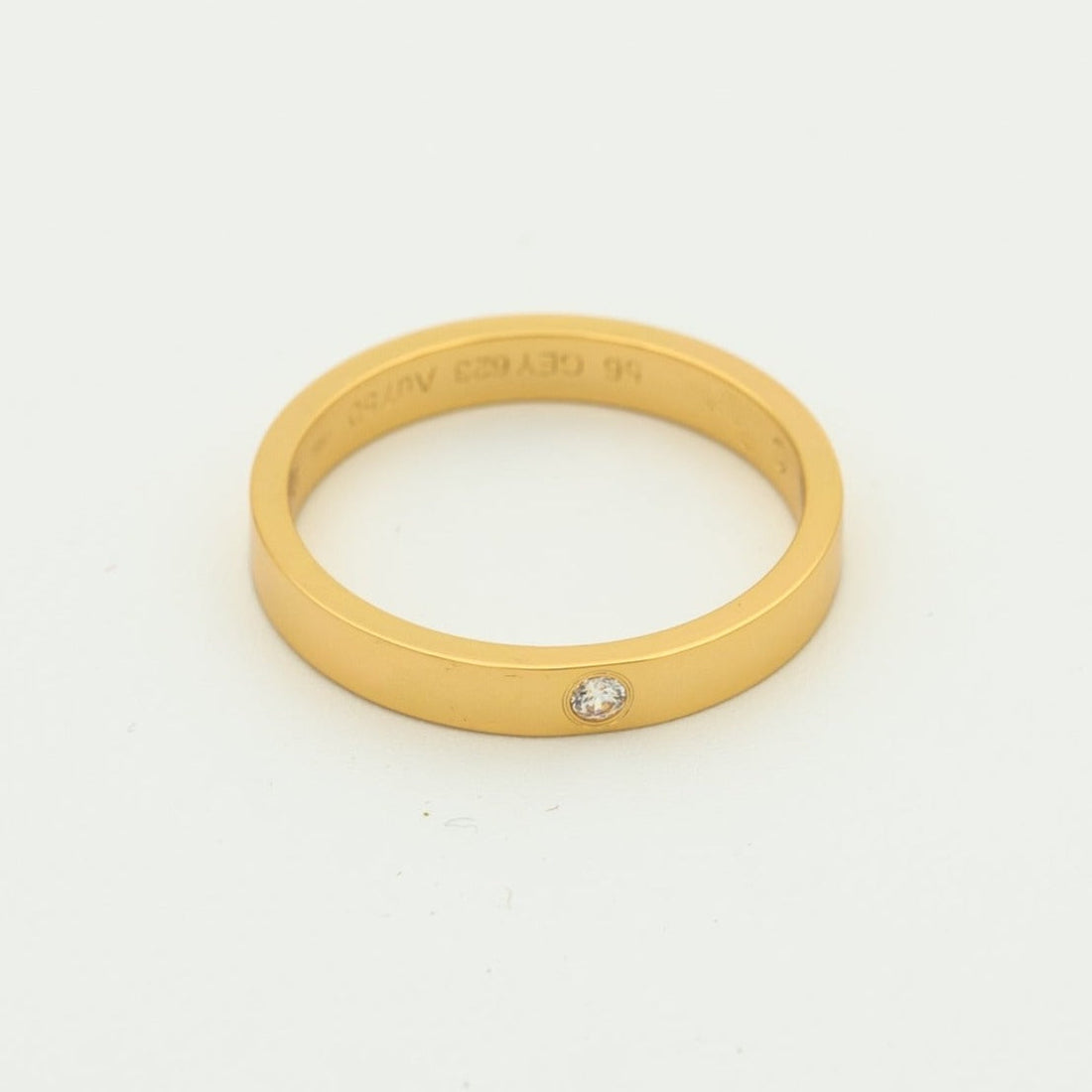 [Avelora Jewelry ]LOVE RING 4MM 1 DIAMOND