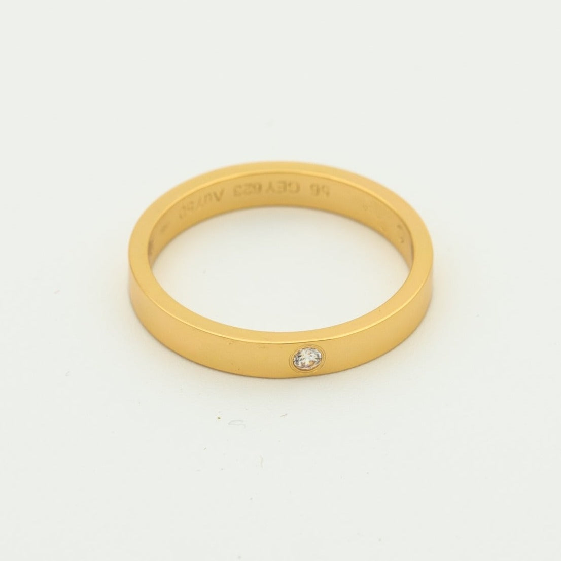 [Avelora Jewelry ]LOVE RING 4MM 1 DIAMOND