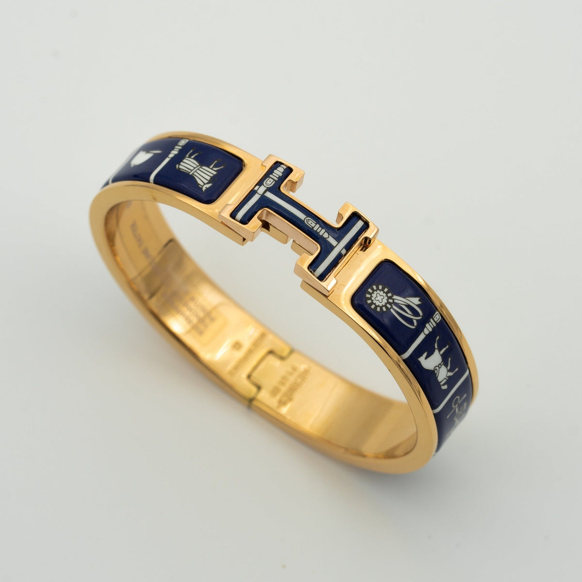 [Avelora Jewelry ]H BRACELET BLUE CERAMIC