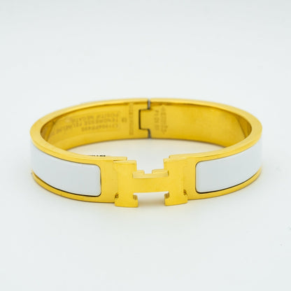 [Avelora]H WHITE BRACELET