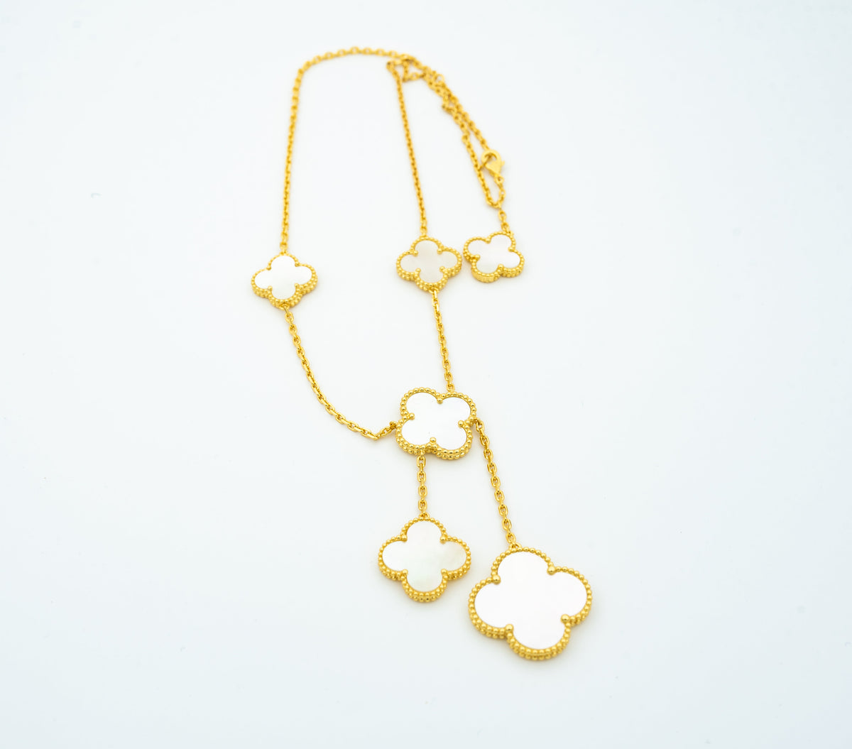 [Avelora Jewelry ]CLOVER MOTHER OF PEARL NECKLACE 6 MOTIF