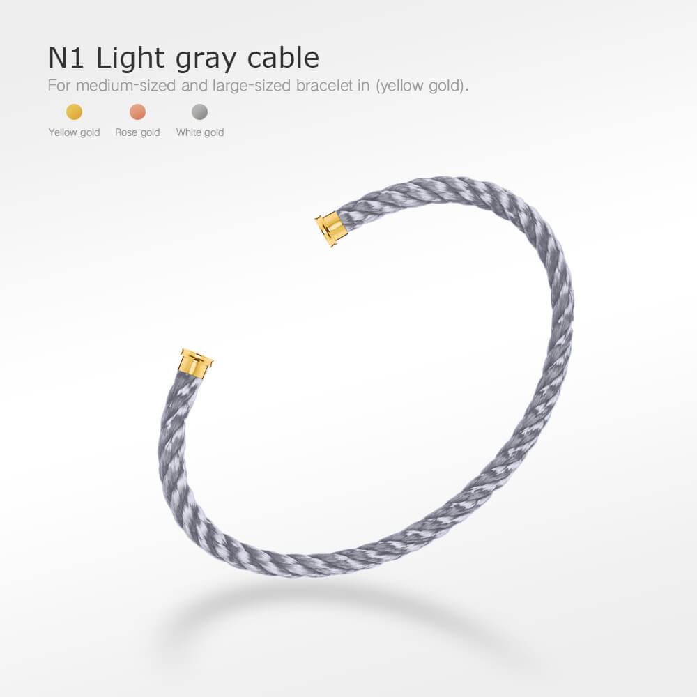 [Avelora Jewelry ]FORCE SERIES BRACELET CABLES 50 CHOICES (DIY SELECTION)