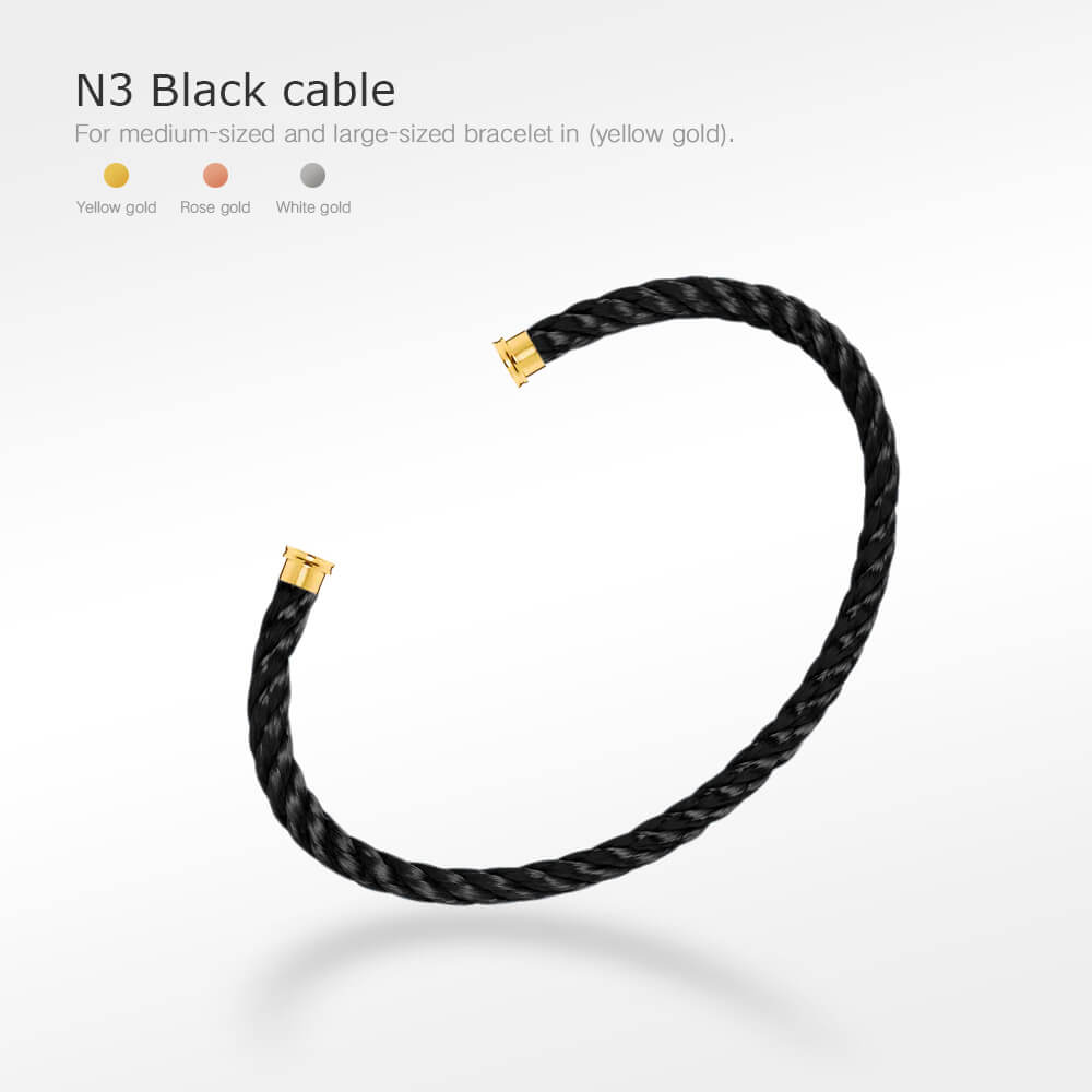 [Avelora Jewelry ]FORCE SERIES BRACELET CABLES 50 CHOICES (DIY SELECTION)