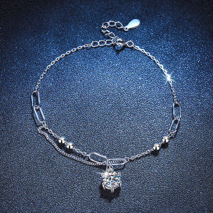 [Avelora]CLASSIC SOLITAIRE MOISSANITE BRACELET