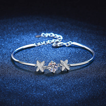 [Avelora]ELEGANT BOW-KNOT MOISSANITE BRACELET
