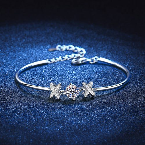 [Avelora]ELEGANT BOW-KNOT MOISSANITE BRACELET