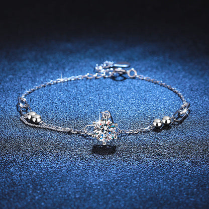 [Avelora]CLASSIC SOLITAIRE MOISSANITE BRACELET