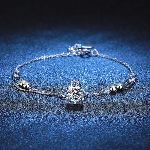 [Avelora]CLASSIC SOLITAIRE MOISSANITE BRACELET