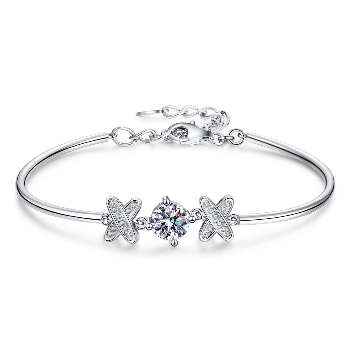 [Avelora]ELEGANT BOW-KNOT MOISSANITE BRACELET