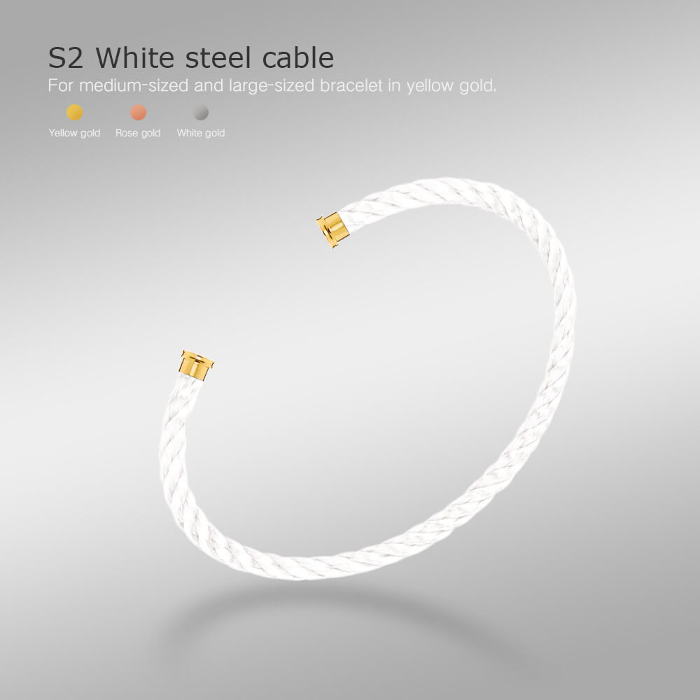 [Avelora Jewelry ]FORCE SERIES BRACELET CABLES 50 CHOICES (DIY SELECTION)
