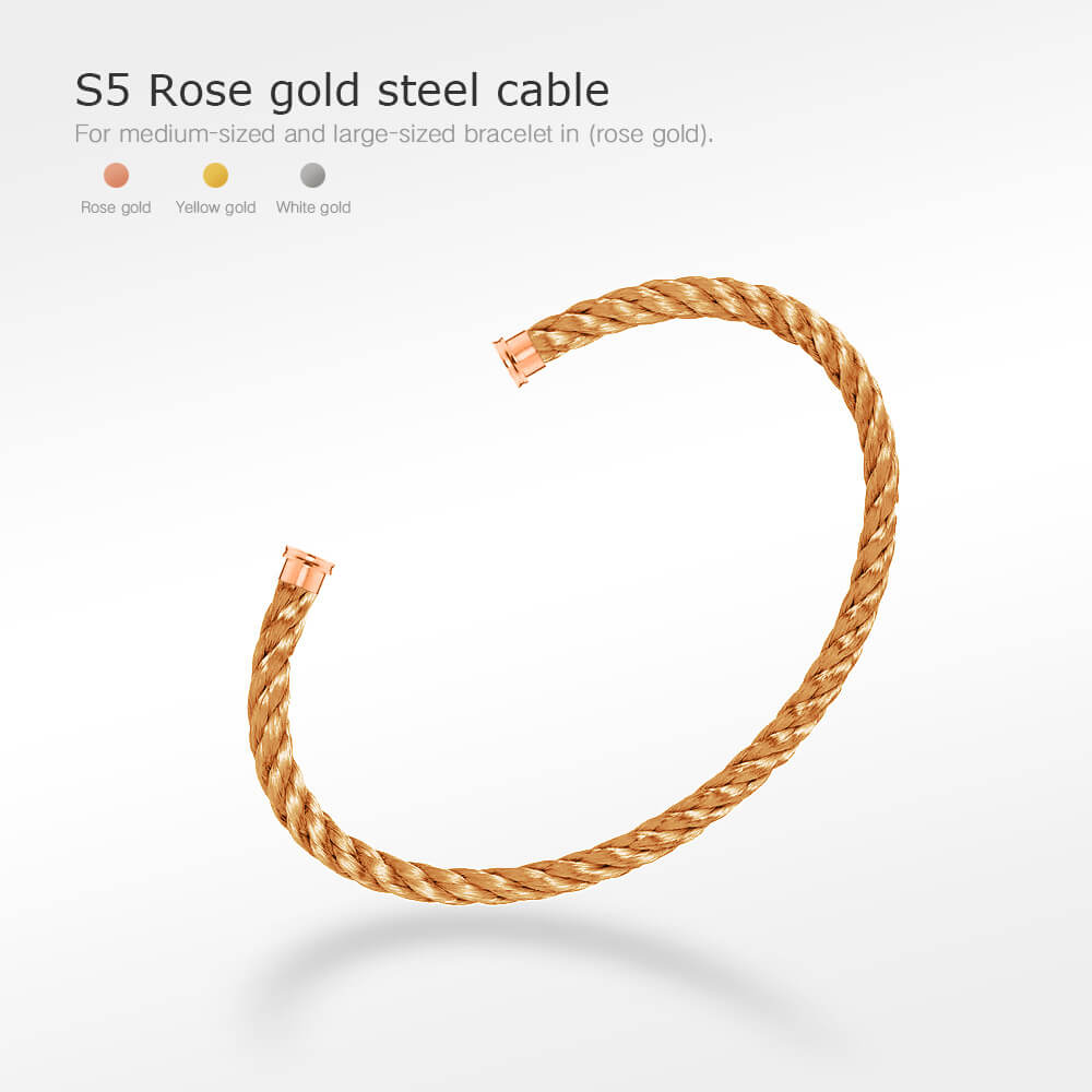 [Avelora Jewelry ]FORCE SERIES BRACELET CABLES 50 CHOICES (DIY SELECTION)