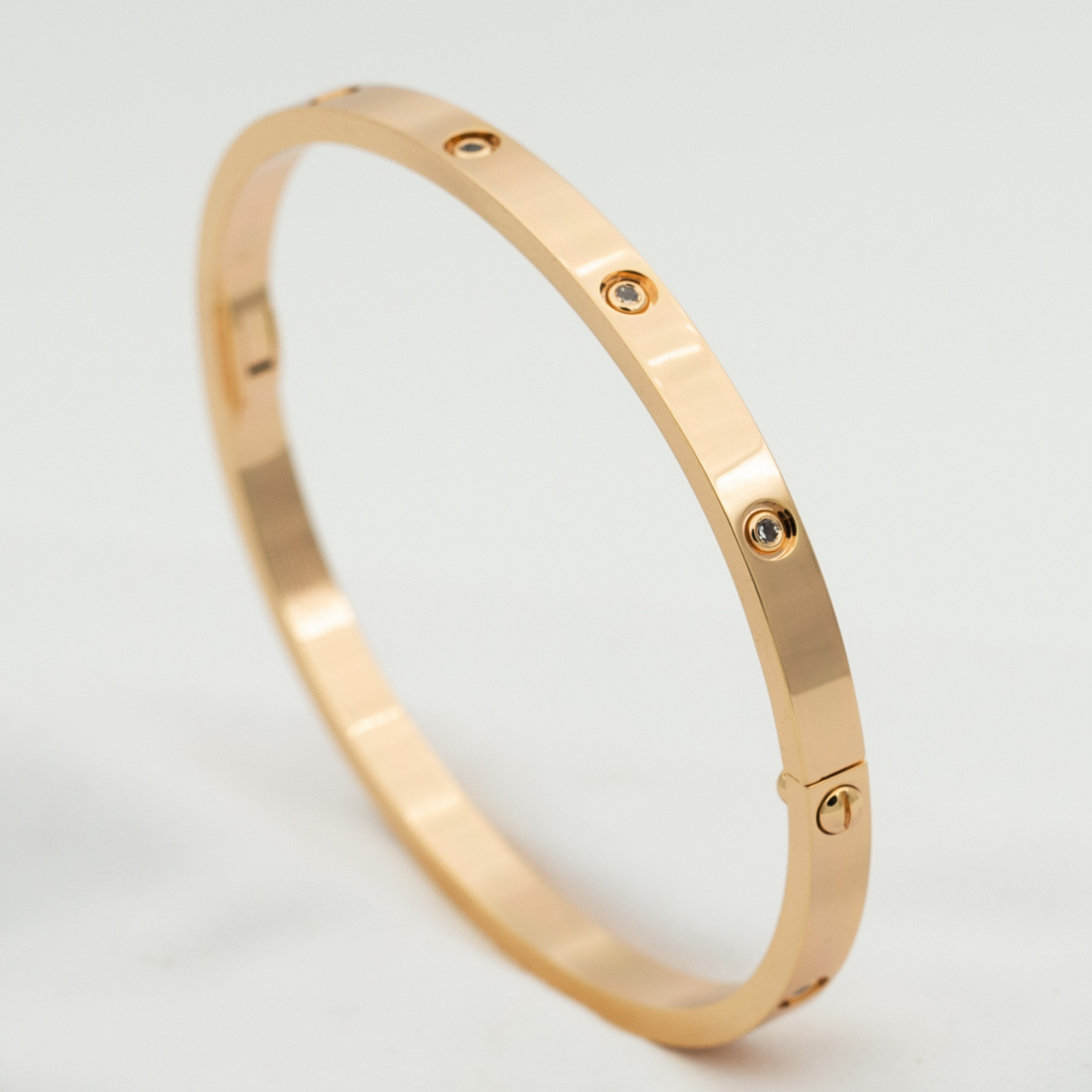 [Avelora Jewelry ]LOVE BRACELET 3.65MM 10 DIAMONDS