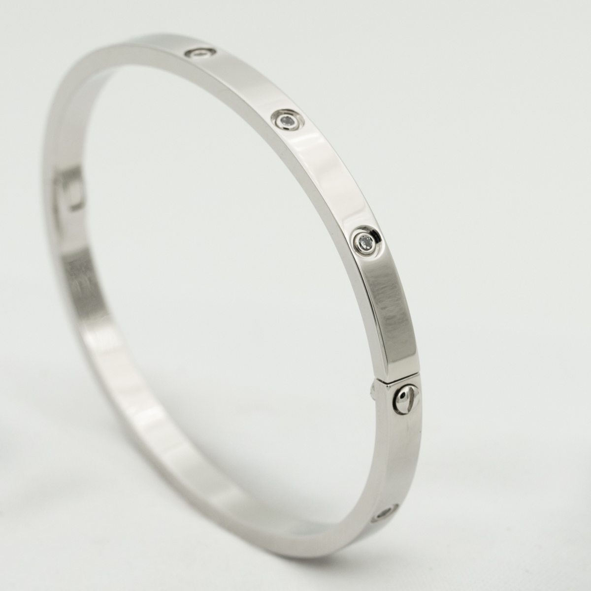[Avelora Jewelry ]LOVE BRACELET 3.65MM 10 DIAMONDS