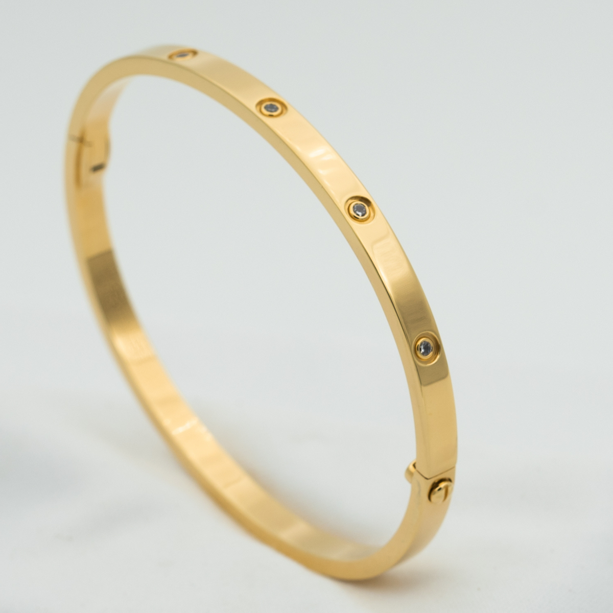 [Avelora Jewelry ]LOVE BRACELET 3.65MM 10 DIAMONDS