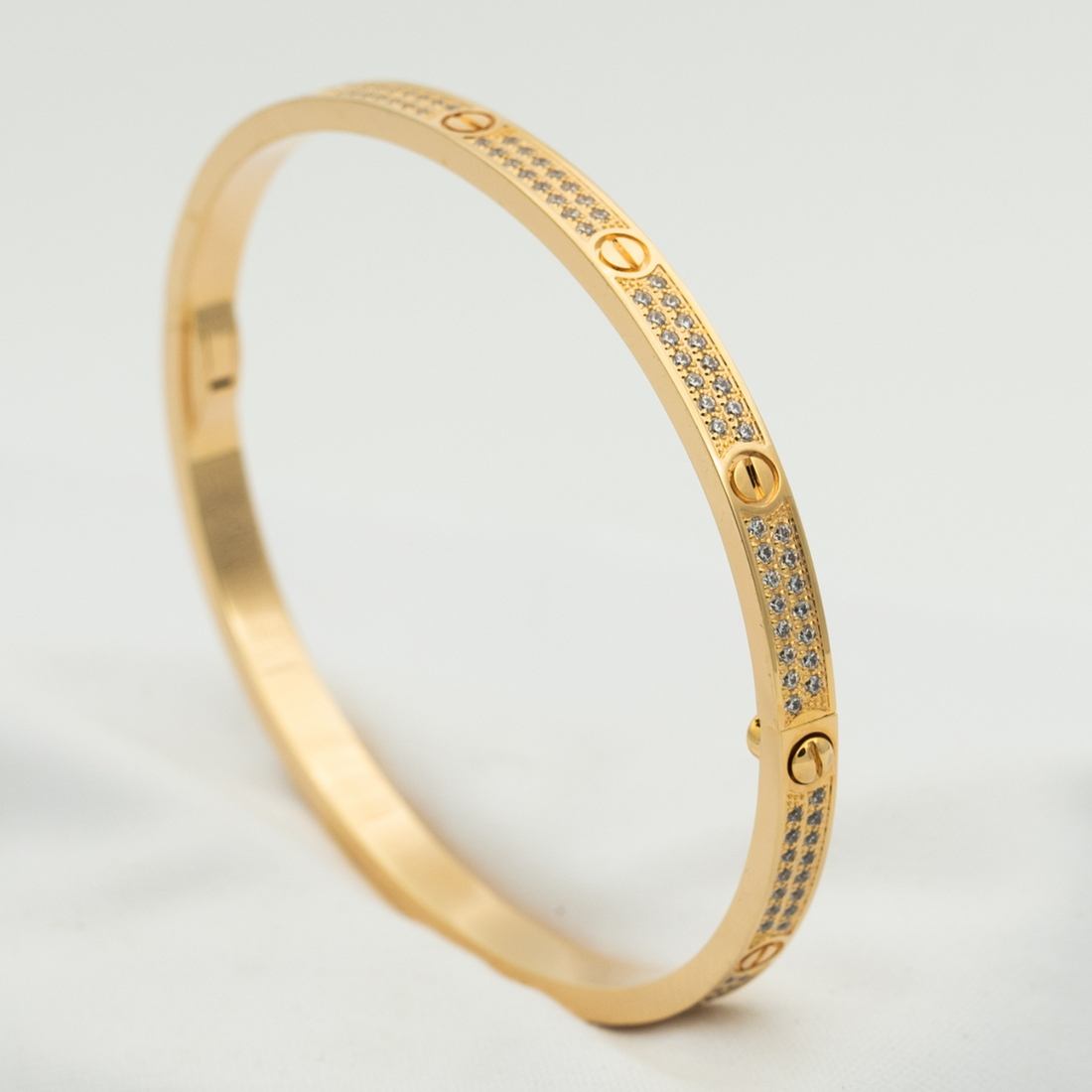 [Avelora Jewelry ]LOVE BRACELET 3.65MM DIAMOND-PAVED
