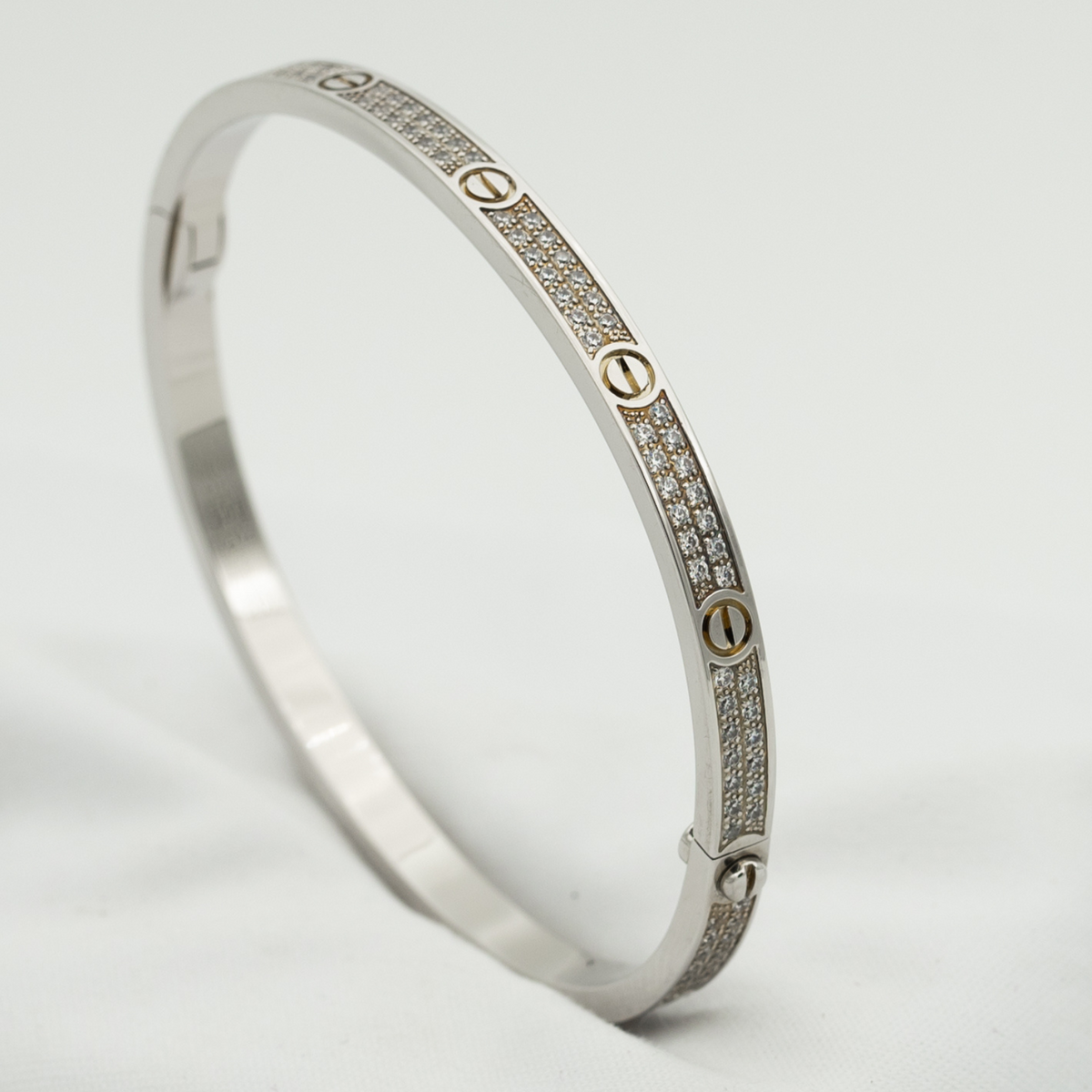 [Avelora Jewelry ]LOVE BRACELET 3.65MM DIAMOND-PAVED