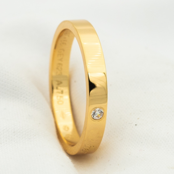 [Avelora Jewelry ]LOVE RING 4MM 1 DIAMOND