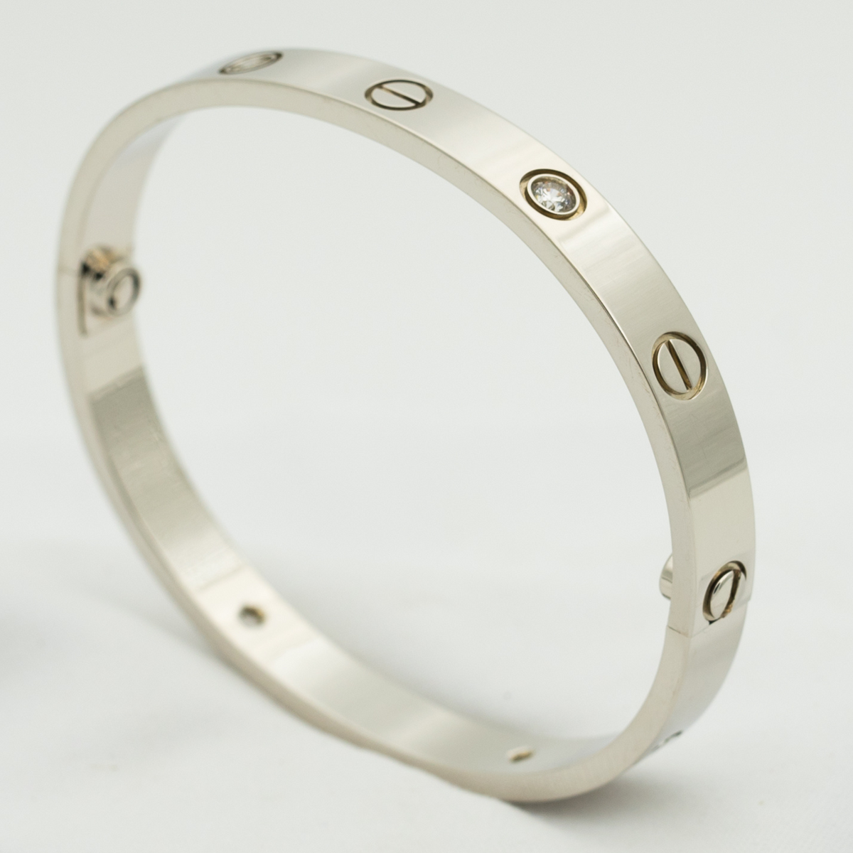 [Avelora Jewelry ]LOVE BRACELET 6.1MM 4 DIAMONDS