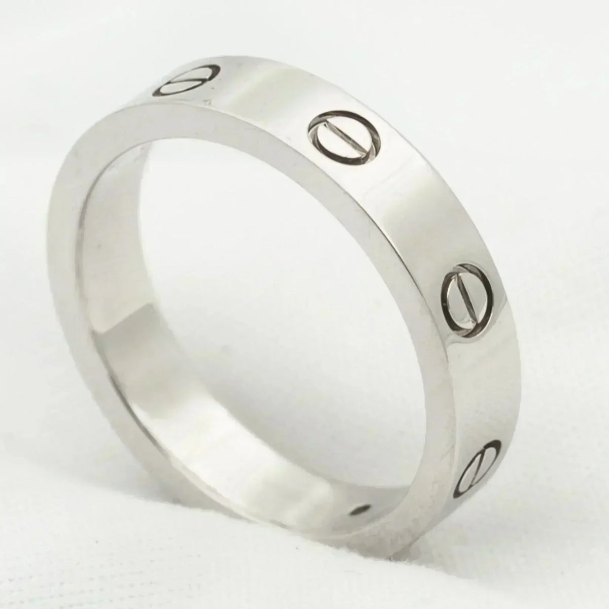 [Avelora Jewelry ]LOVE RING 4MM 1 DIAMOND SILVER