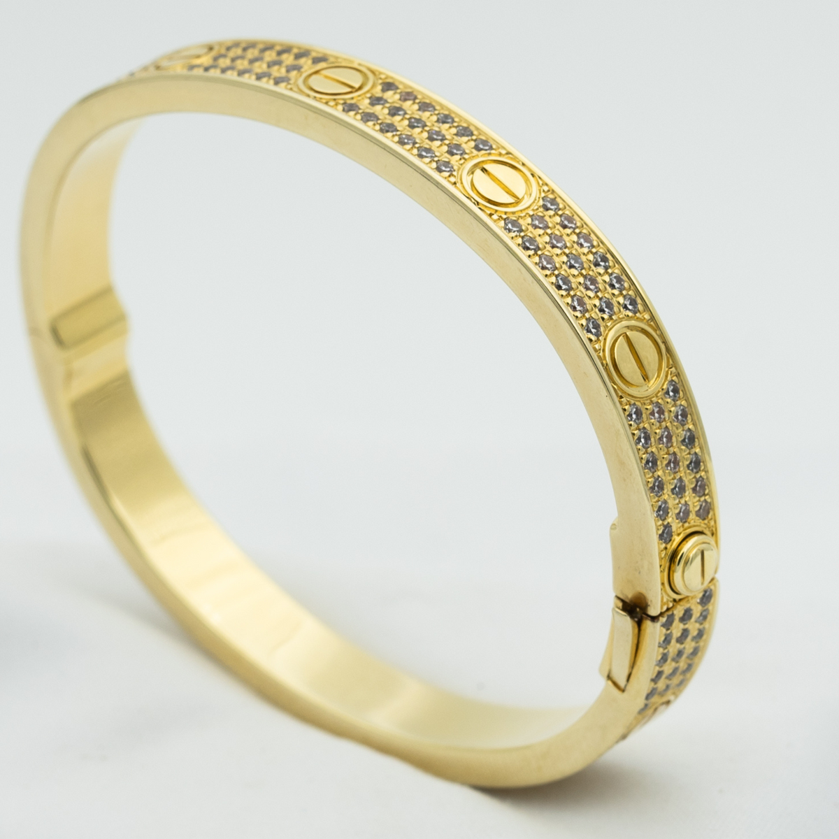 [Avelora Jewelry ]LOVE BRACELET 6.1MM DIAMOND-PAVED