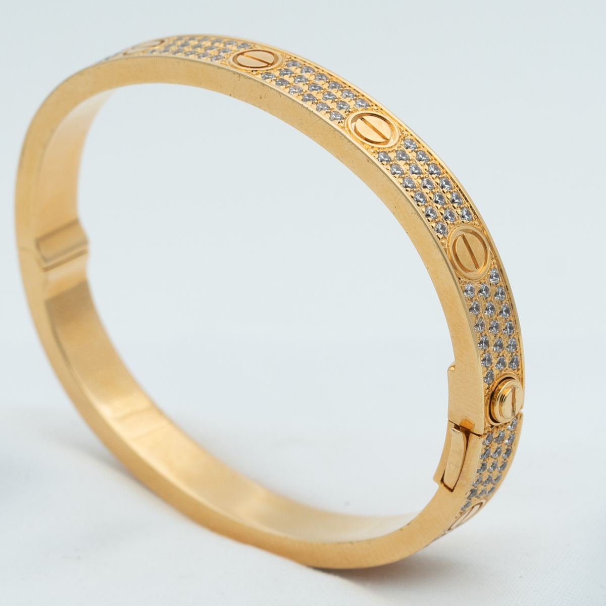 [Avelora Jewelry ]LOVE BRACELET 6.1MM DIAMOND-PAVED