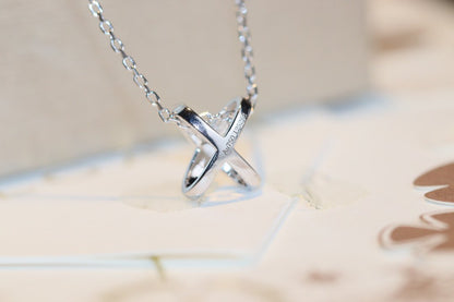 [Avelora]JEUX DE DIAMOND NECKLACE