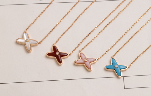 [Avelora]JEUX DE NECKLACE 1 DIAMOND