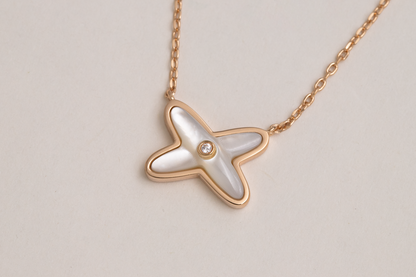 [Avelora]JEUX DE NECKLACE 1 DIAMOND