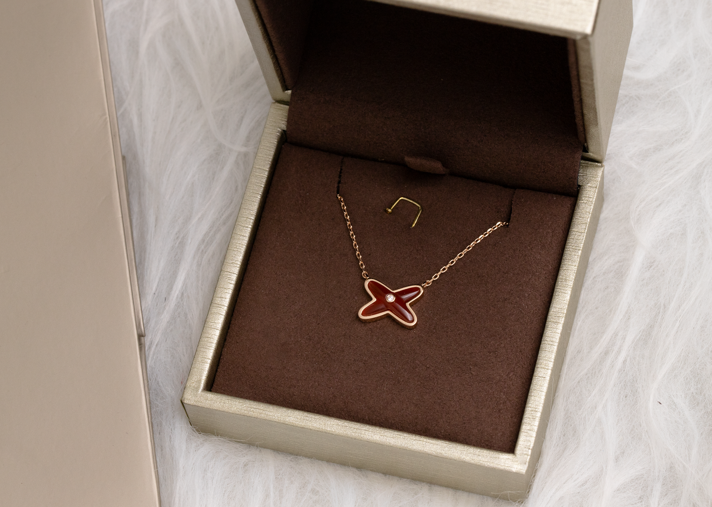 [Avelora]JEUX DE NECKLACE 1 DIAMOND